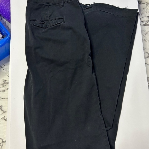 12 LONG Black Gap Flare Pants with Washwell - Picture 4 of 4